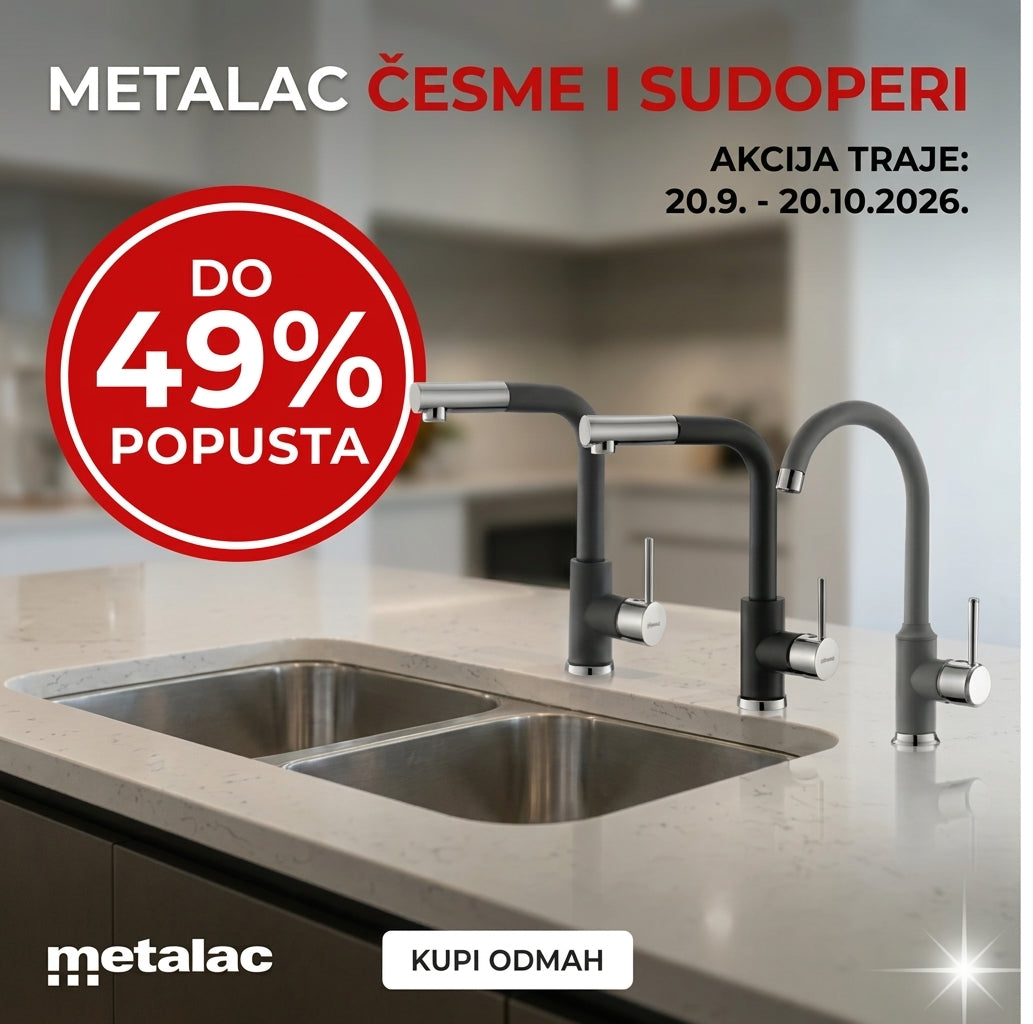 Česme i sudoperi na popustu do 49%