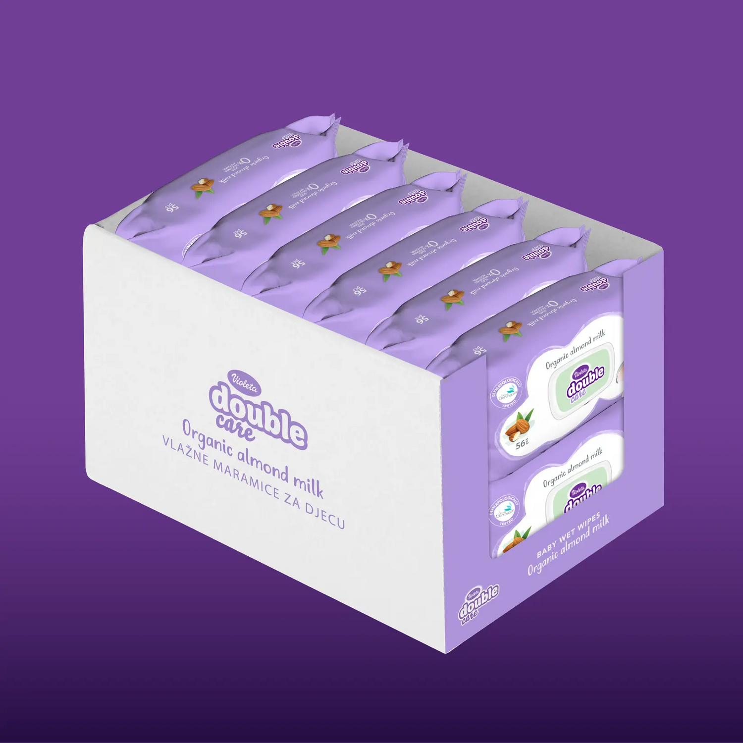 Vlažne maramice Violeta