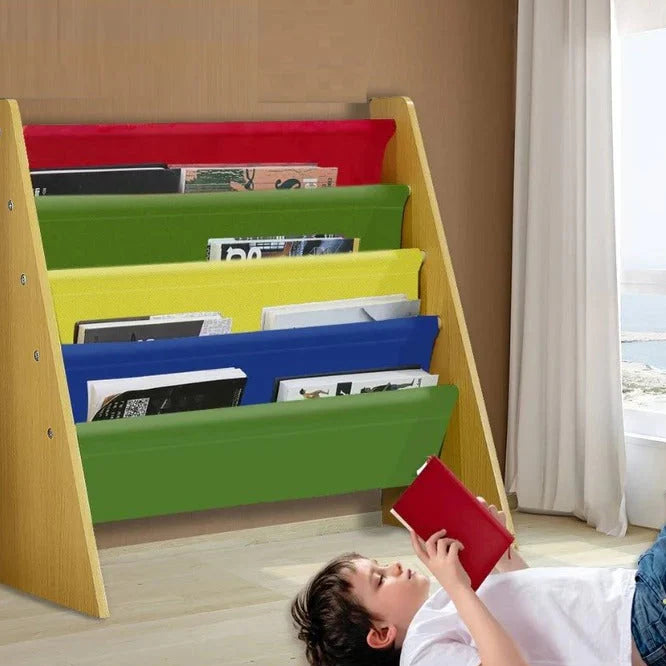 Dječija Polica za Knjige i Igračke, Organizator za Skladištenje, Biblioteka - COLORS