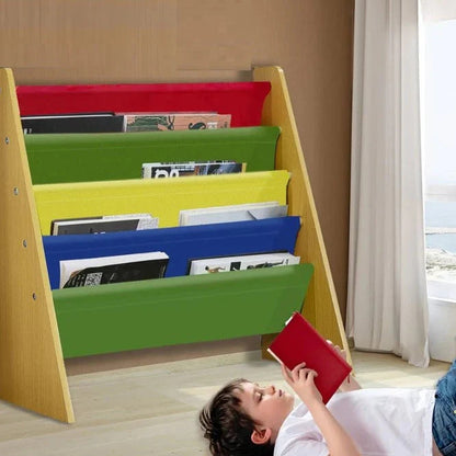 Dječija Polica za Knjige i Igračke, Organizator za Skladištenje, Biblioteka - COLORS
