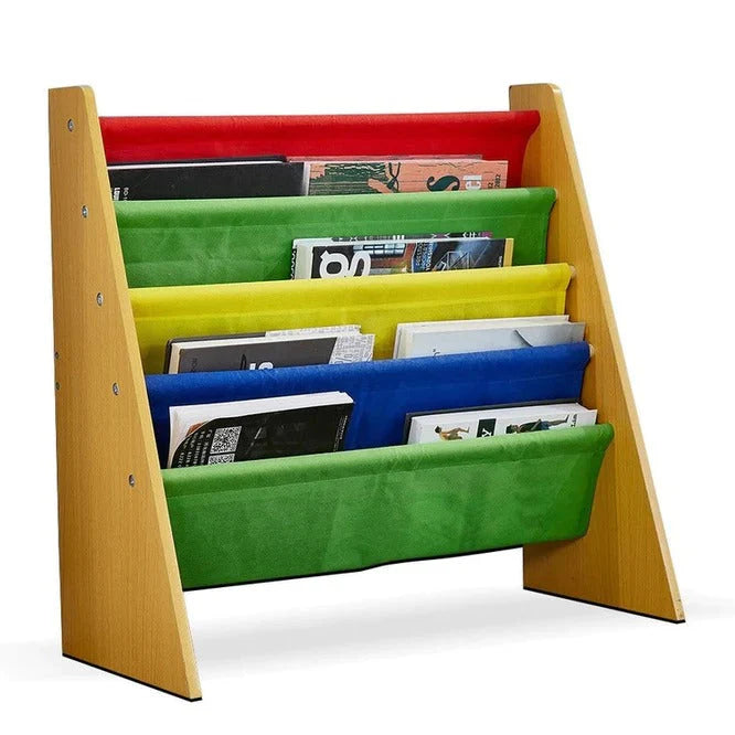 Dječija Polica za Knjige i Igračke, Organizator za Skladištenje, Biblioteka - COLORS