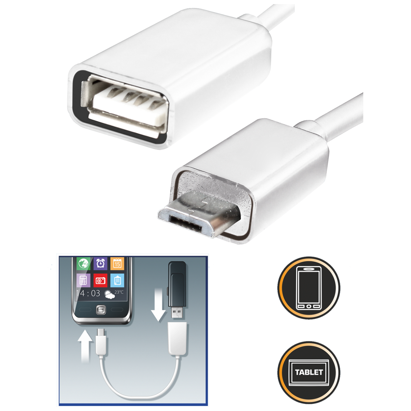 ZED electronic Kabl OTG - OTG-2.0