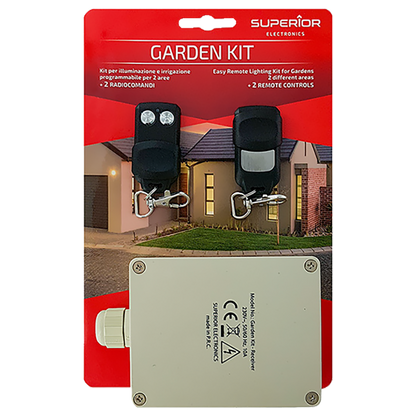 Superior Set za daljinsko upravljanje, 2 kanala, 2RC-a, 433 MHz - KIT GARDEN 433