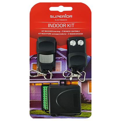 Superior Set za daljinsko upravljanje, 2 kanala, 2 RC-a,  433 MHz - KIT INDOOR 433