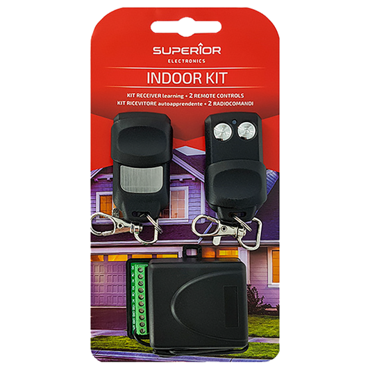 Superior Set za daljinsko upravljanje, 2 kanala, 2 RC-a,  433 MHz - KIT INDOOR 433