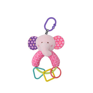 Zvecka Figure Slon Pink