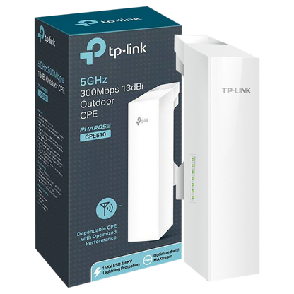 TP-LINK Wireless N Access Point, 300Mbps, 13dBi, 5GHz - CPE510