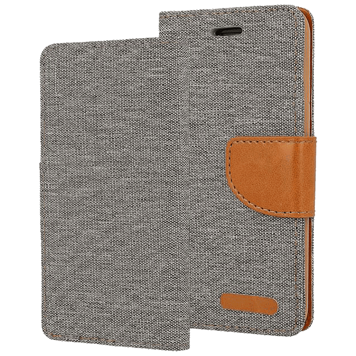 AMA Europe Futrola za mobiltel Samsung J3 2017, siva - Canvas Case Galaxy J3 gray