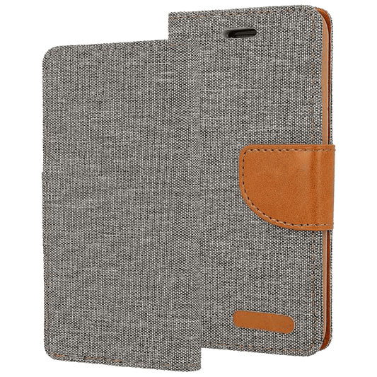 AMA Europe Futrola za mobiltel Samsung J3 2017, siva - Canvas Case Galaxy J3 gray