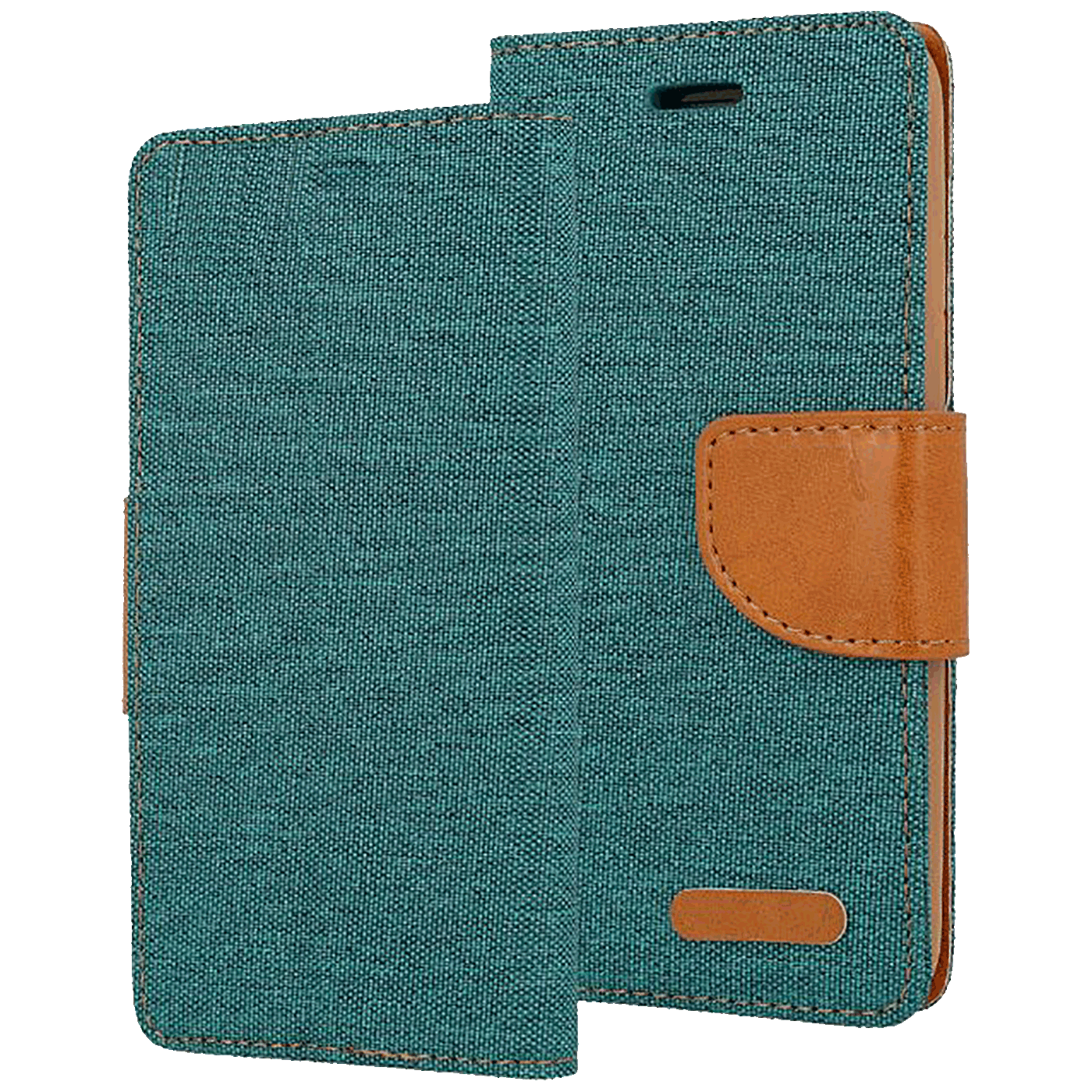 AMA Europe Futrola za mobiltel Samsung J7 2017, tamno zelena - Canvas Case Galaxy J7 dark green