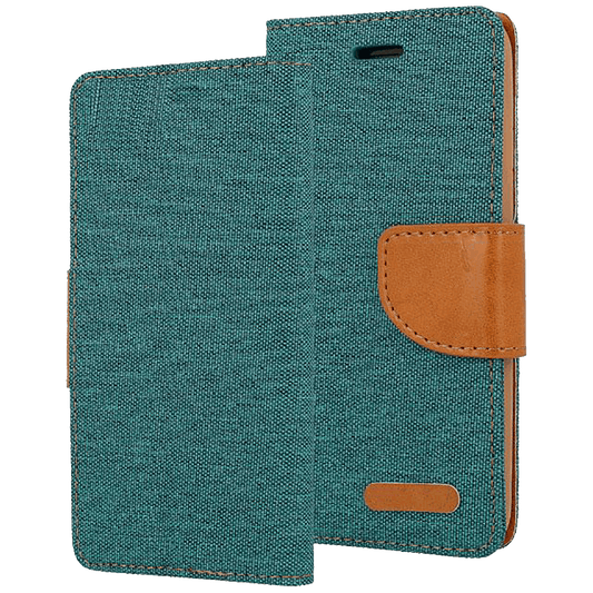 AMA Europe Futrola za mobiltel Samsung J7 2017, tamno zelena - Canvas Case Galaxy J7 dark green