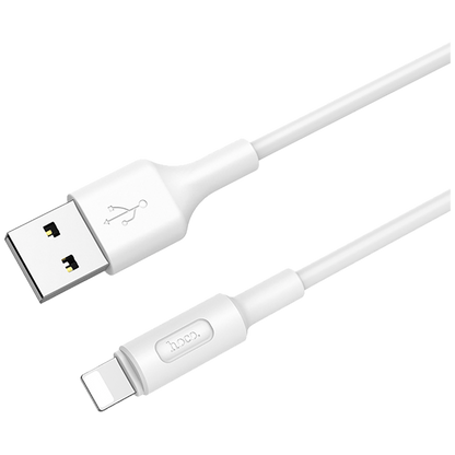 hoco. USB kabl za iPhone, Lightning kabl, 1 met., 2 A, bijela - X25 Soarer Lightning, White
