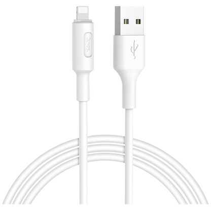 hoco. USB kabl za iPhone, Lightning kabl, 1 met., 2 A, bijela - X25 Soarer Lightning, White