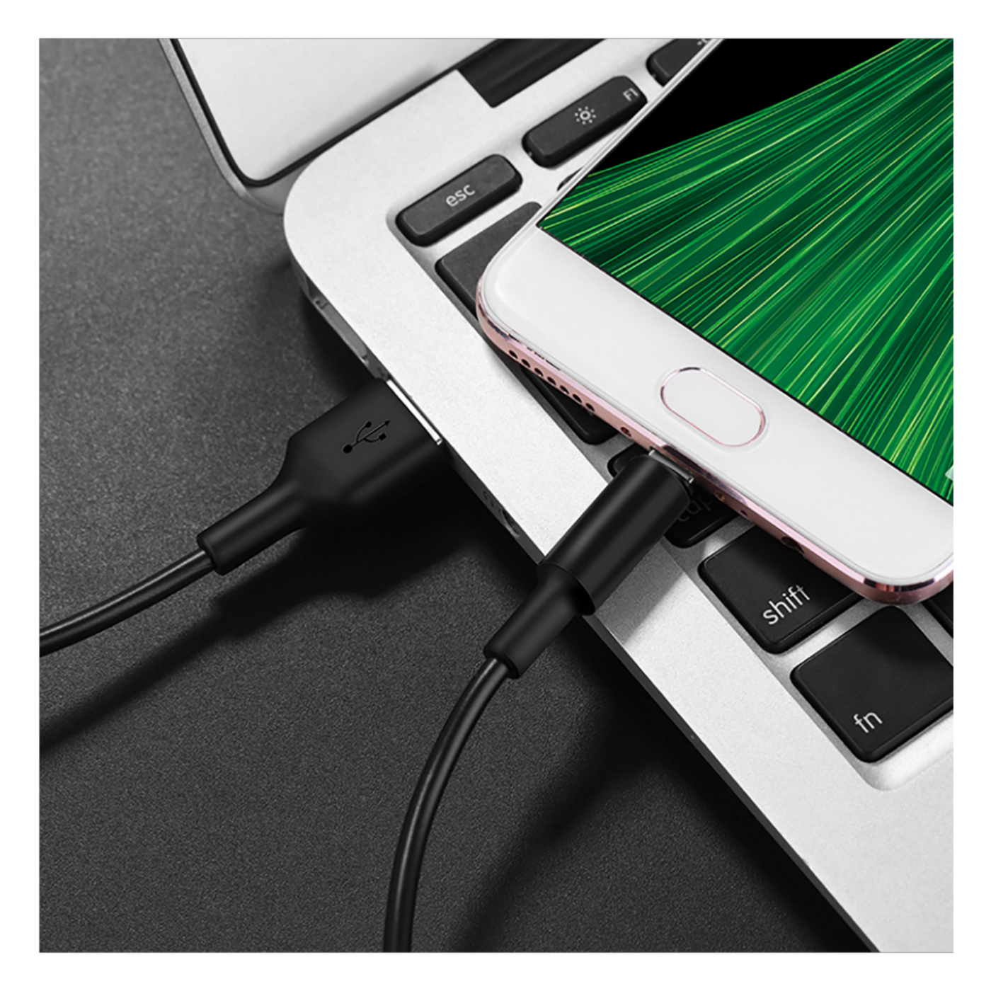 hoco. USB kabl za smartphone, micro USB kabl, 1 met., 2 A, crna - X25 Soarer Micro USB, Black