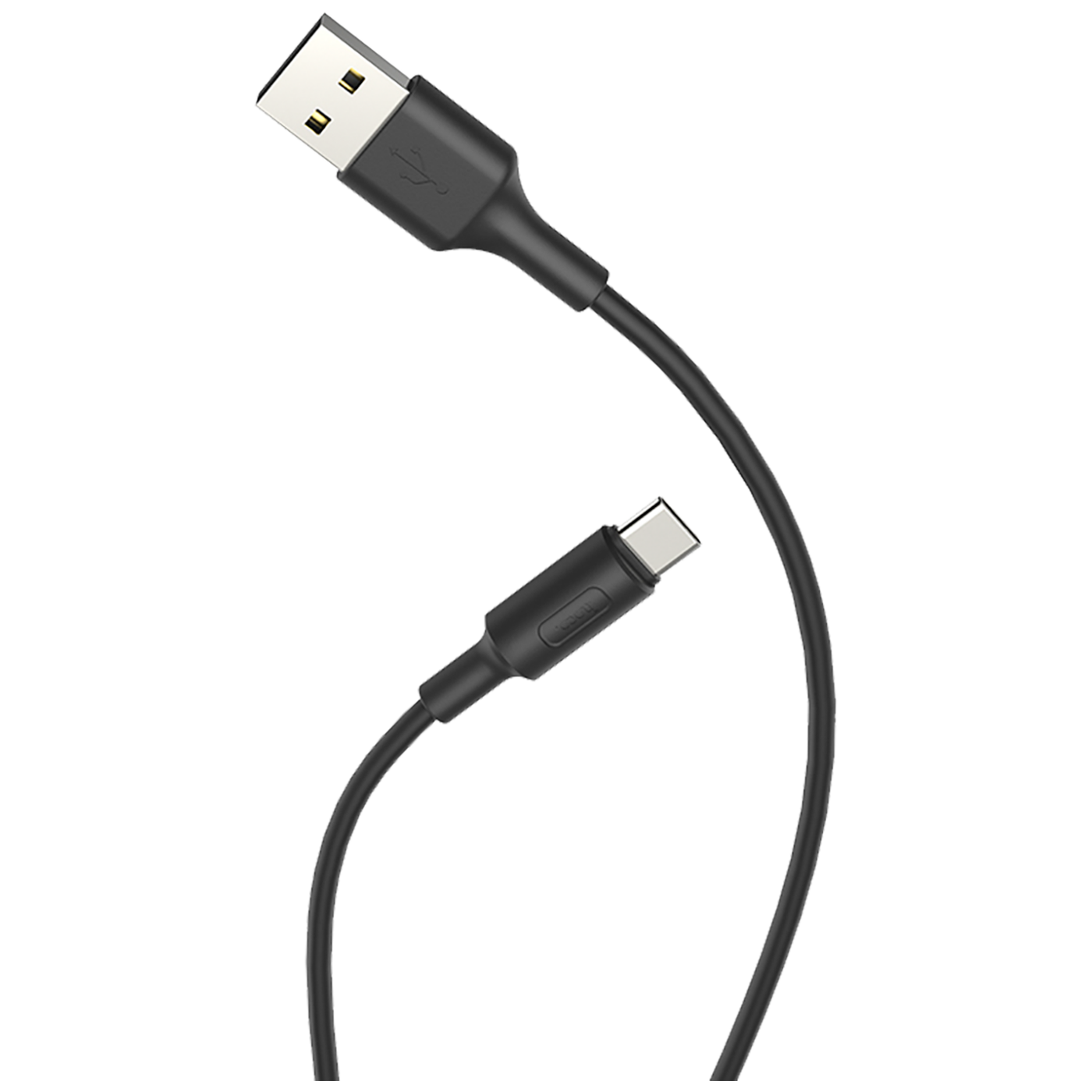 hoco. USB kabl za smartphone, USB type C kabl, 1 met., 2 A, crna - X25 Soarer USB type C, Black