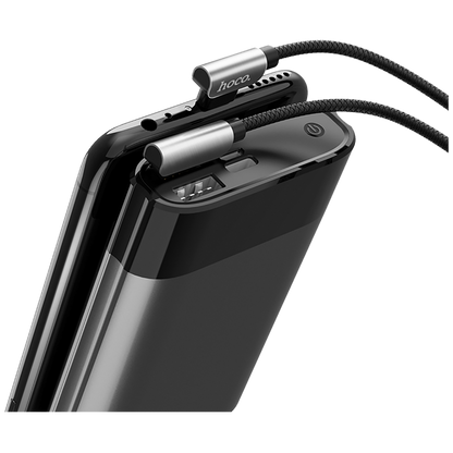 hoco. USB kabl za smartphone, micro USB, 1.2 met., 2.4 A, crna - U42 Exquisite steel, Micro USB, BK