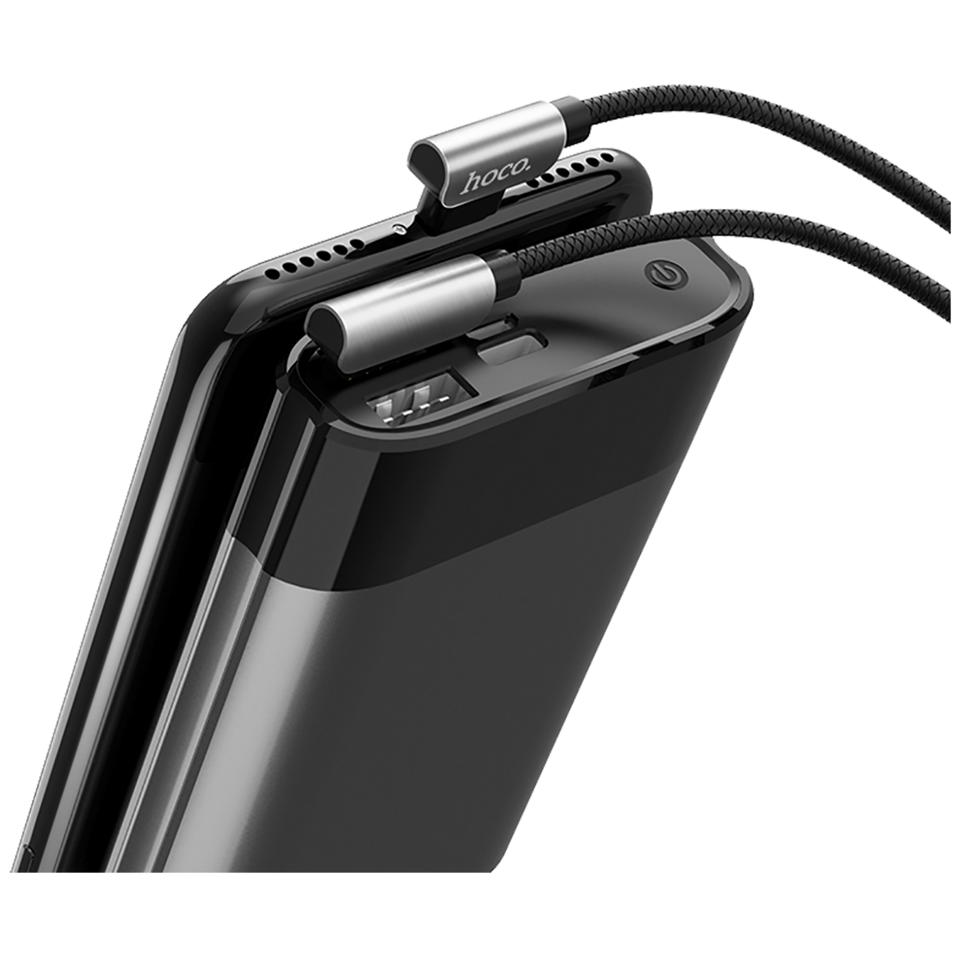 hoco. USB kabl za smartphone, USB type C, 1.2 met., 2.4 A, crna - U42 Exquisite steel, USB type C, BK