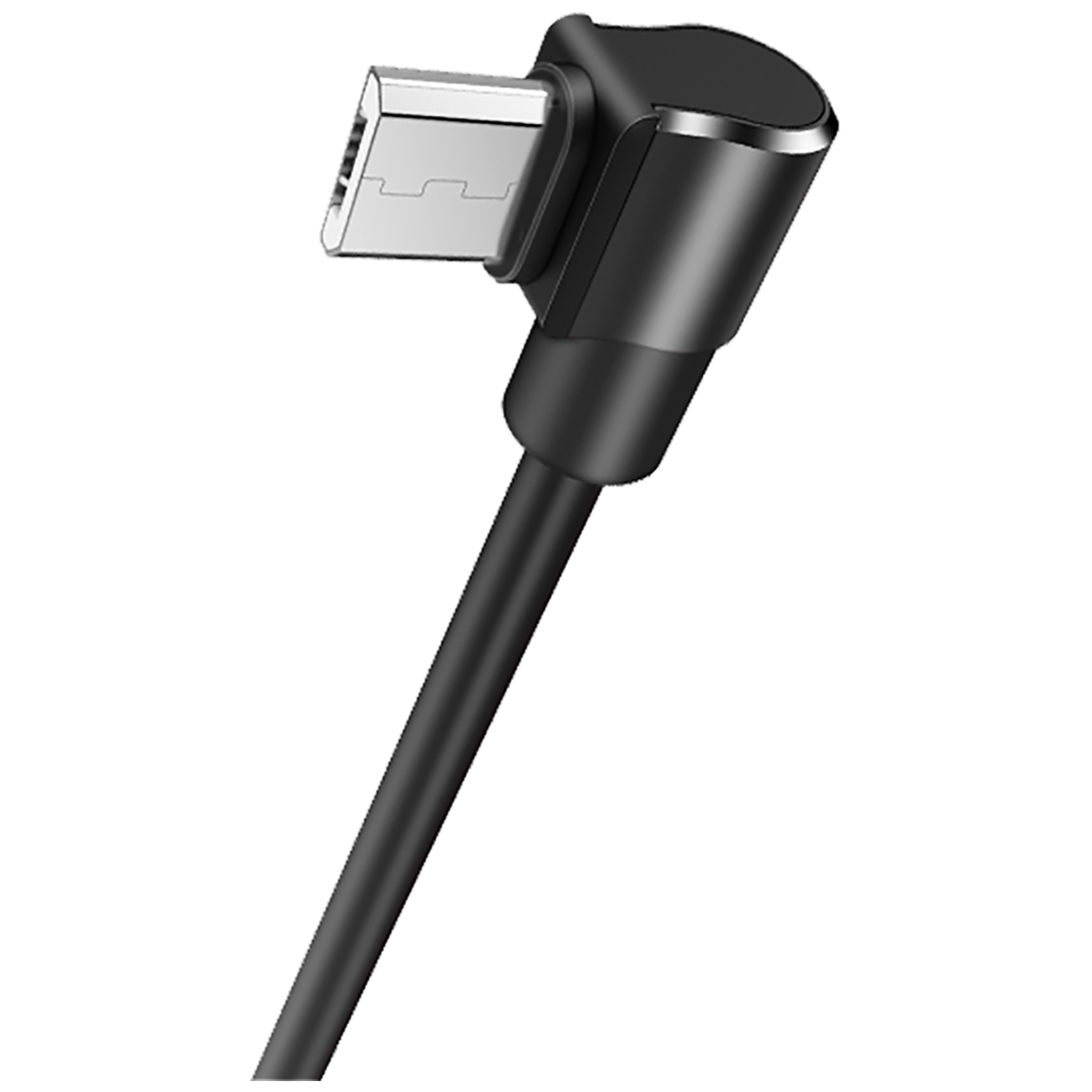 hoco. USB kabl za smartphone, micro USB, kutni 90°, 1.2 met,crna - U37 Long Roam, Micro USB , BK
