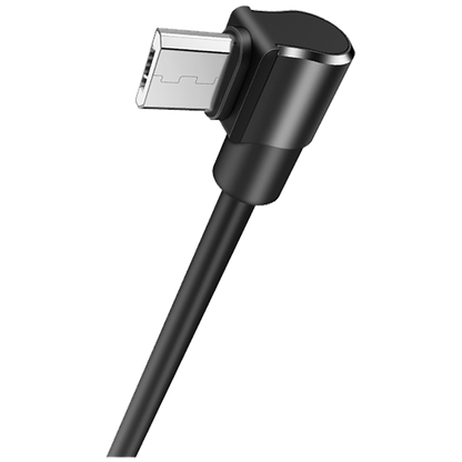 hoco. USB kabl za smartphone, micro USB, kutni 90°, 1.2 met,crna - U37 Long Roam, Micro USB , BK