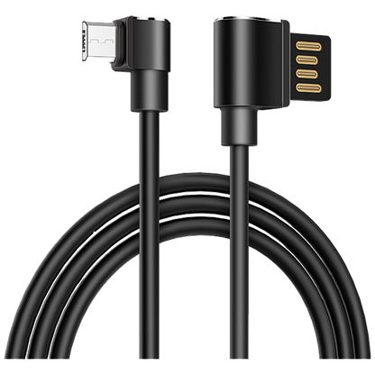 hoco. USB kabl za smartphone, micro USB, kutni 90°, 1.2 met,crna - U37 Long Roam, Micro USB , BK