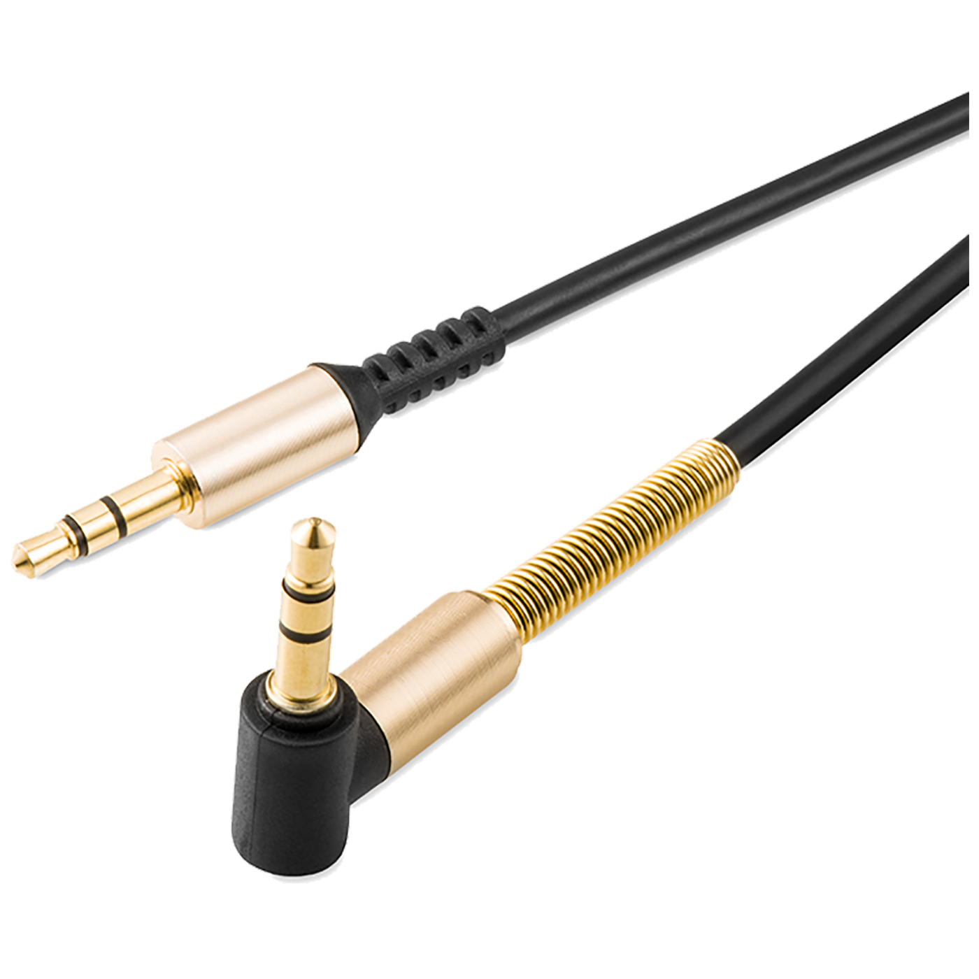 hoco. Audio kabl 3.5 mm, dužina 1.0 metar, crna - UPA02 Spring Audio AUX  BK