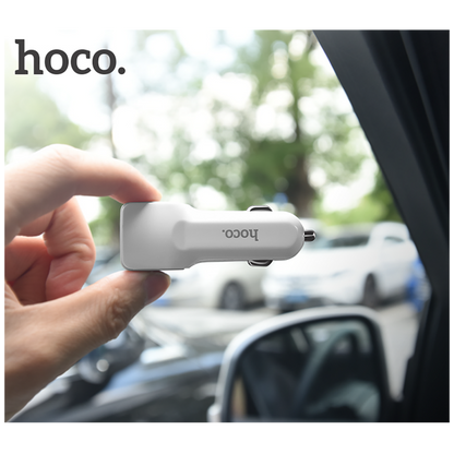 hoco. Auto punjač za smartphone, 2 x USB, 5V / 2.4 A - Z23 Grand Style Dual port