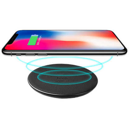 hoco. Punjač bežični, univerzalni, za smartphone, 5 W, crna - CW14 Wireless charger, BK