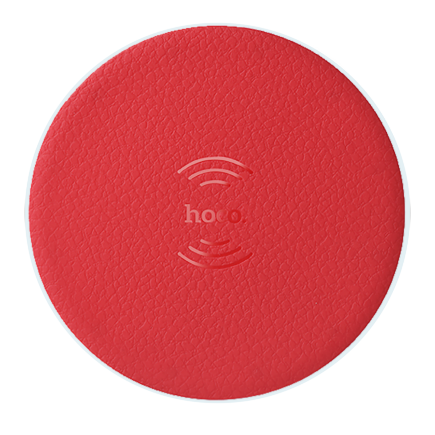 hoco. Punjač bežični, univerzalni, za smartphone, 5 W, crvena - CW14 Wireless charger, RD