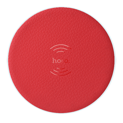hoco. Punjač bežični, univerzalni, za smartphone, 5 W, crvena - CW14 Wireless charger, RD