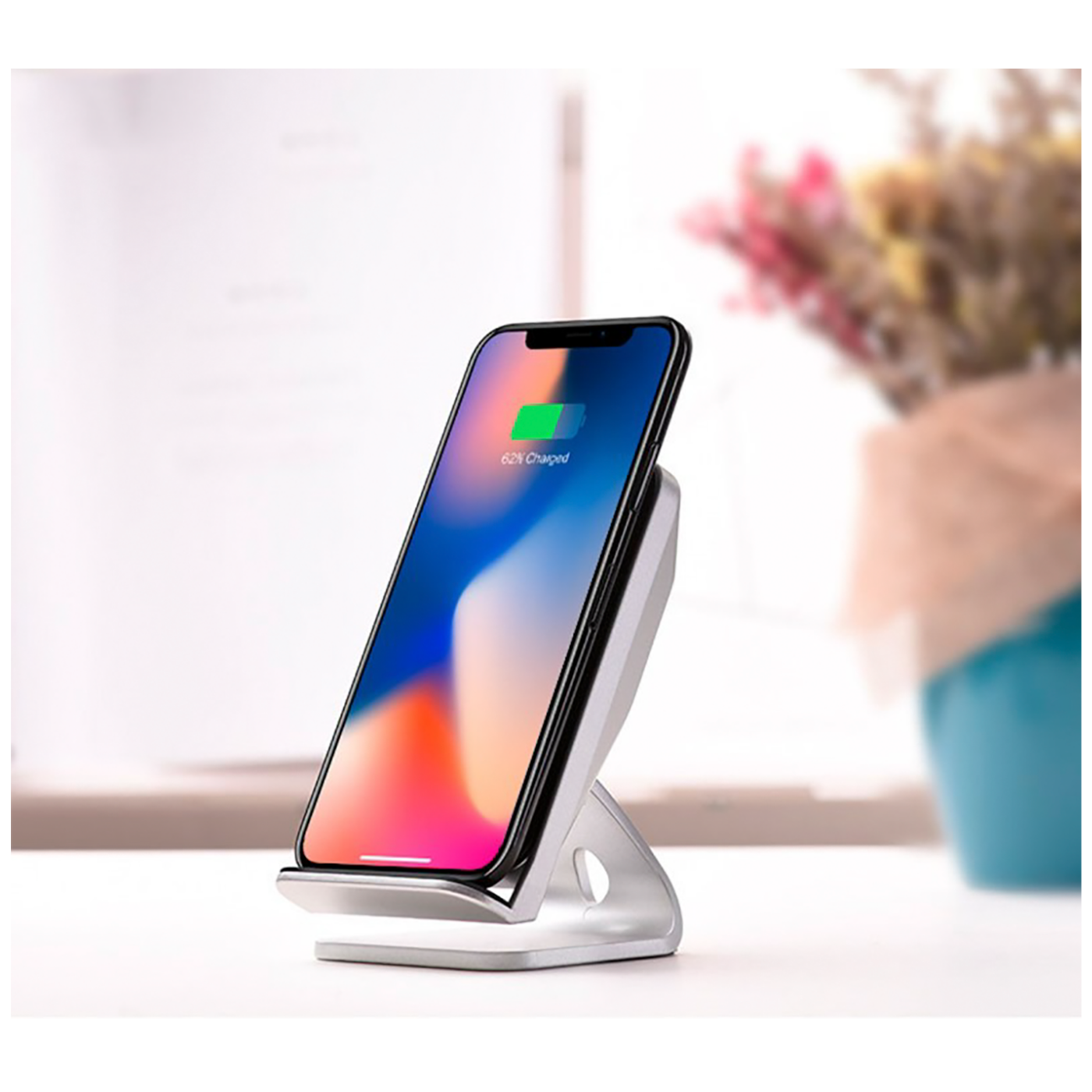 hoco. Punjač kućni, bežični, docking station, 10 W - CW11 Wisewind Wireless QC