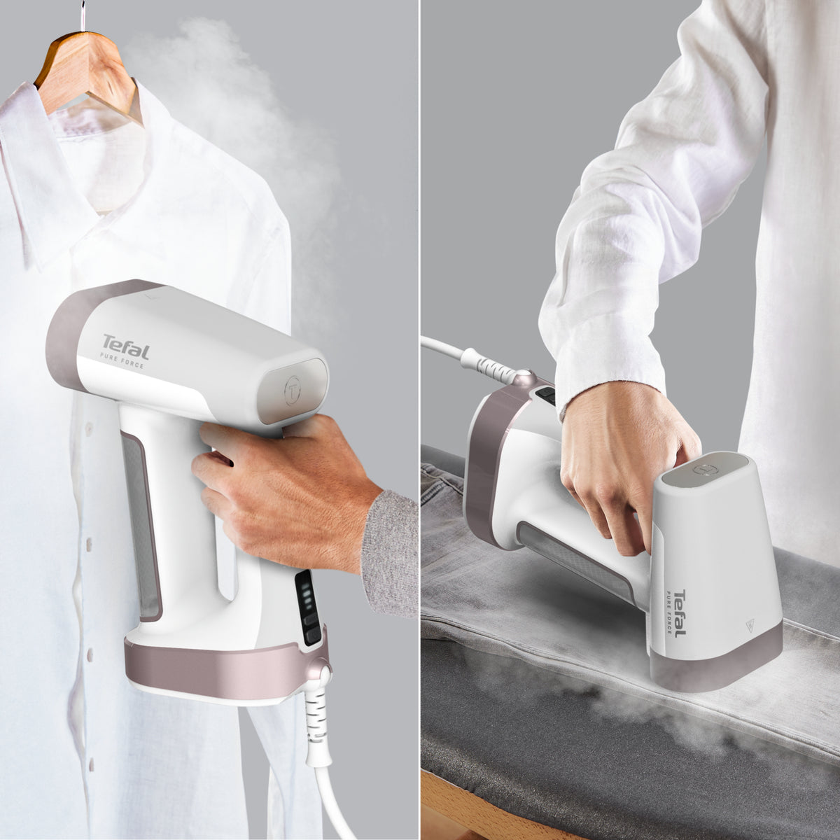 Tefal vertikalno glačalo DT8765E0 Pure Force 3-u-1