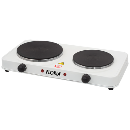 Floria Električno kuhalo, 2 ploče - 15/18 cm, 1500 W, bijela - ZLN2843 WH