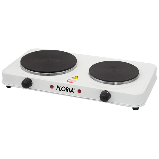 Floria Električno kuhalo, 2 ploče - 15/18 cm, 1500 W, bijela - ZLN2843 WH