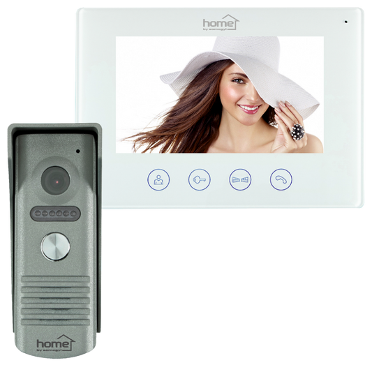 home Žični video interfon, set, 7" LCD display, WiFi - DPV WIFI SET