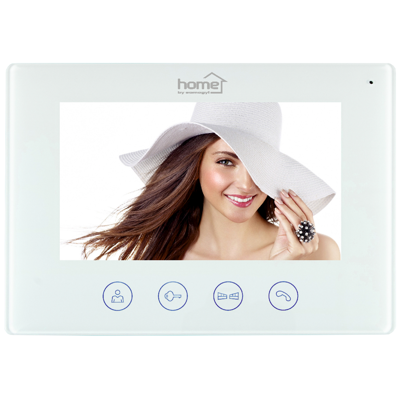 home Žični video interfon, set, 7" LCD display, WiFi - DPV WIFI SET