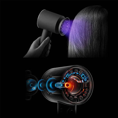 Dyson Fen Supersonic Nural HD16 Red Velvet/Gold Straight+Wavy