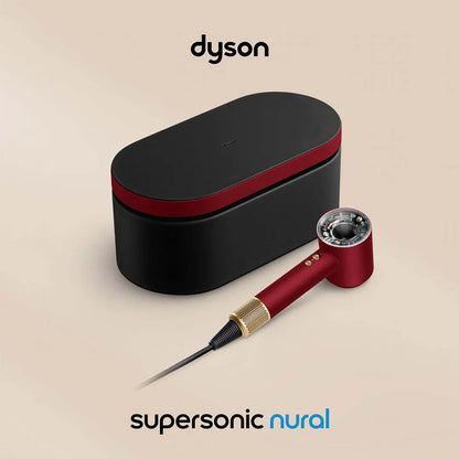 Dyson Fen Supersonic Nural HD16 Red Velvet/Gold Straight+Wavy