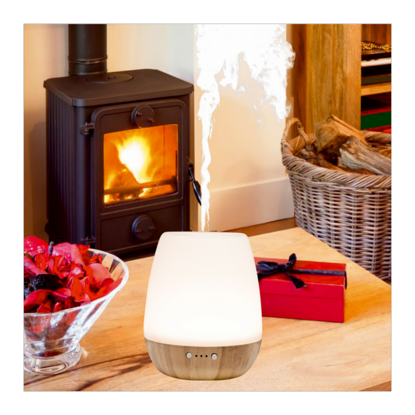 home Ultrazvučni aroma difuzor ovlaživač zraka sa svjetlom 180ml. - AD 20