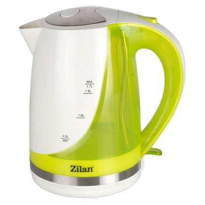 Zilan Kuhalo za vodu, zapremina 1.7 l, 1850-2200 W, zelena - ZLN1303 GR