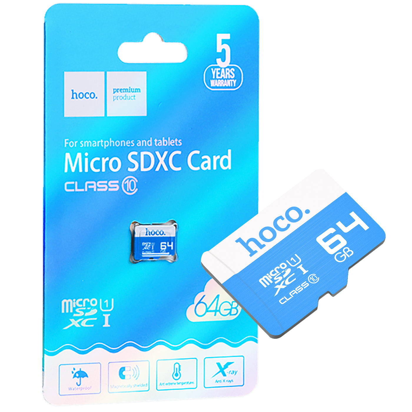 hoco. Micro SD kartica, 64GB, class 10 - MicroSD 64GB Class10 (85829)