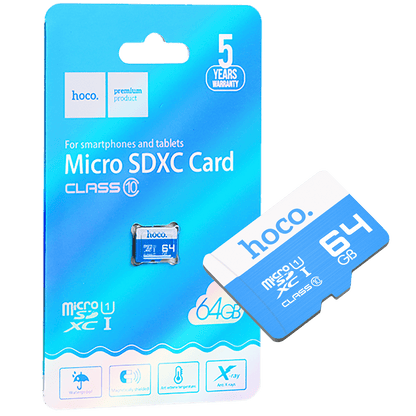 hoco. Micro SD kartica, 64GB, class 10 - MicroSD 64GB Class10 (85829)