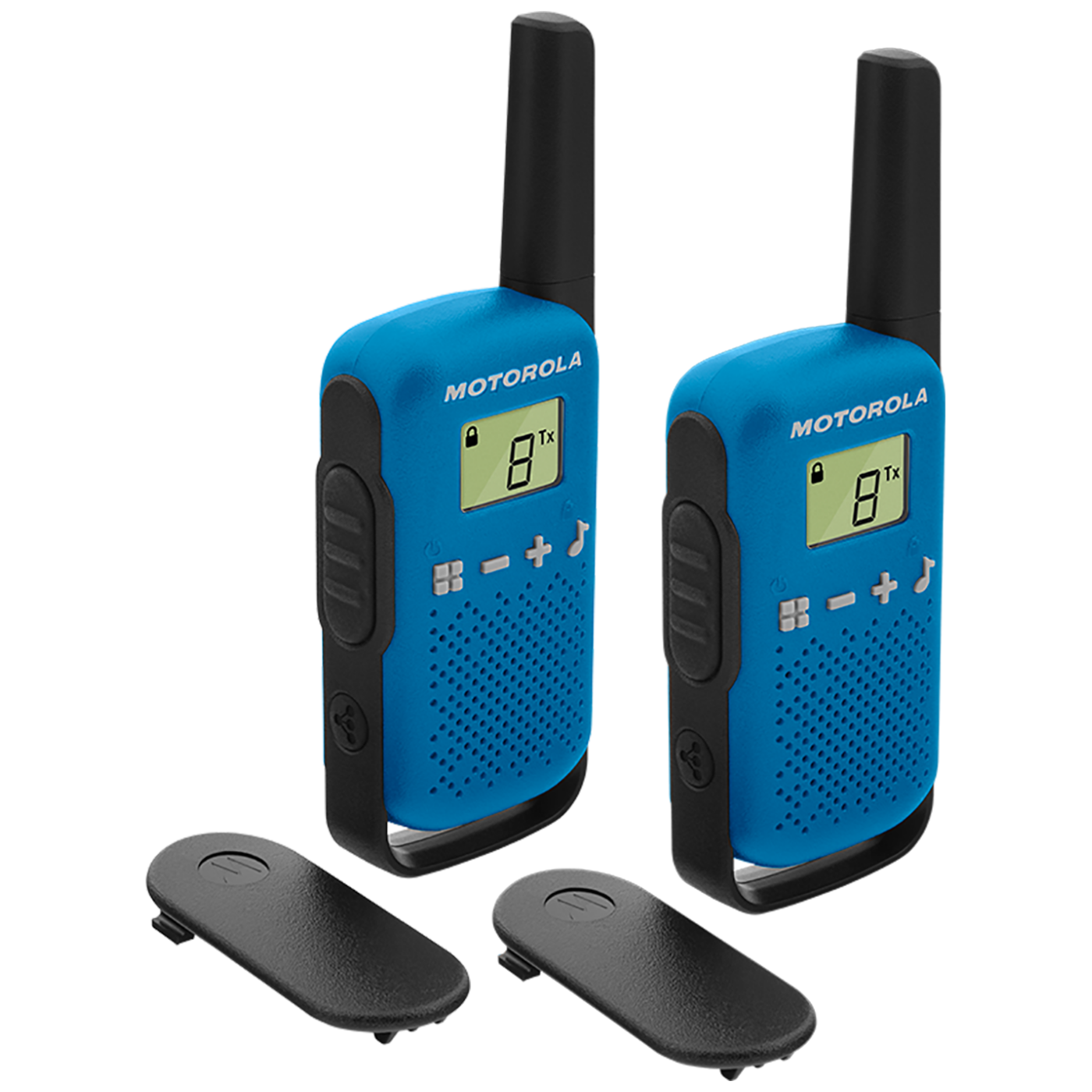 Motorola Walkie Talkie, domet 4 km, 16 kanala, plava - TLKR T42 BL