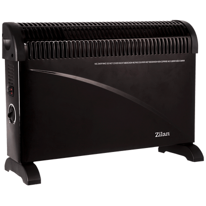 Zilan Grijalica, konvektor,  2000 W, podesiv termostat, crna - ZLN6843/BK