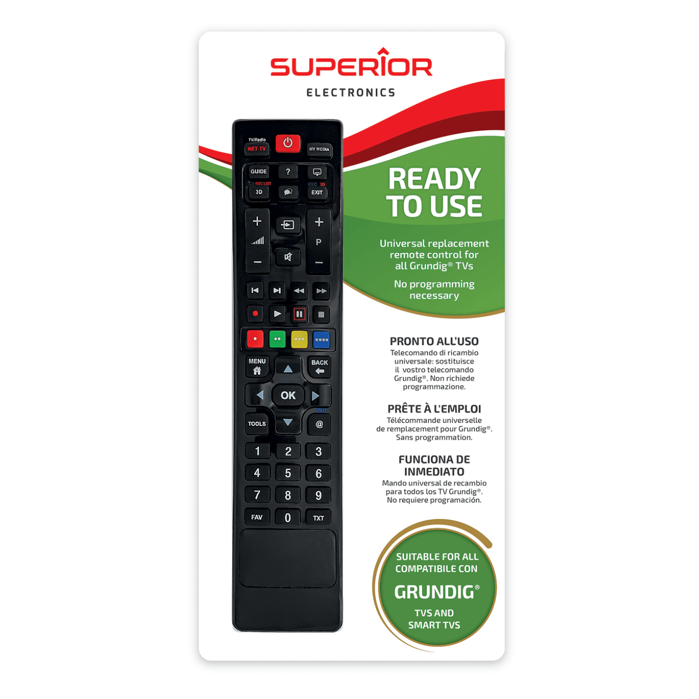 Superior Daljinski upravljač za Grundig TV prijemnike - RC GRUNDIG