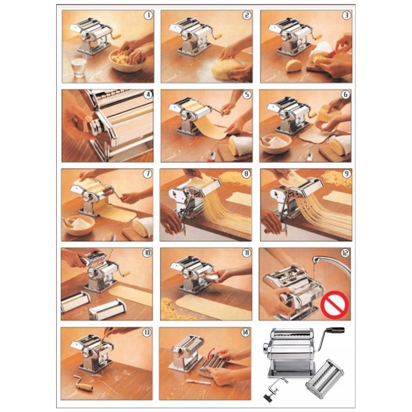 Floria Aparat za tjesteninu, INOX - ZLN1129