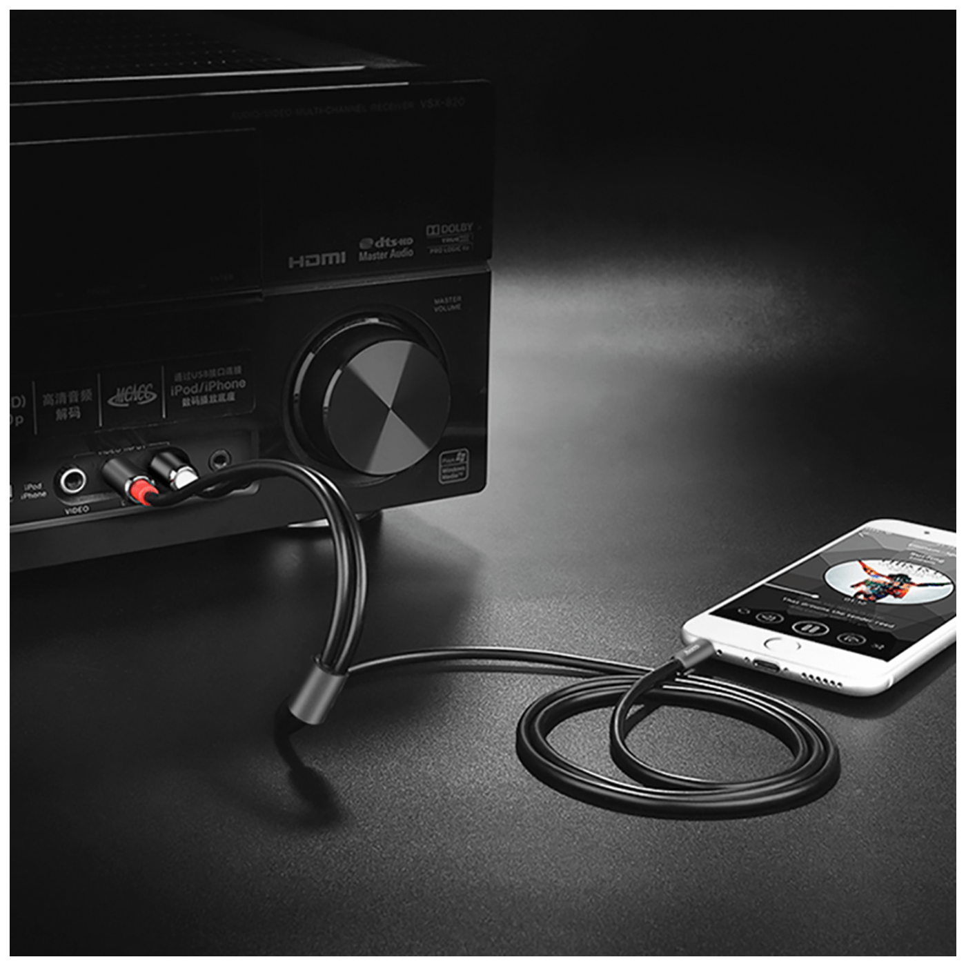 hoco. Audio kabl RCA na 3.5 mm, dužina 1.5 metar - UPA 10 RCA to 3.5mm