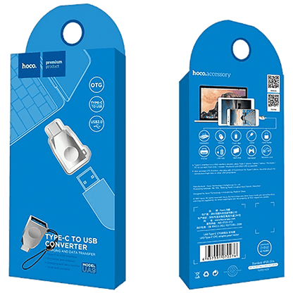 hoco. Adapter  USB type C na USB, OTG - UA9 Type C to USB