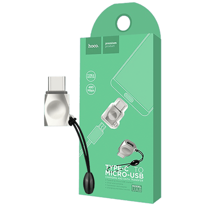 hoco. Adapter USB type C / Micro USB, OTG - UA8 Type C to Micro USB