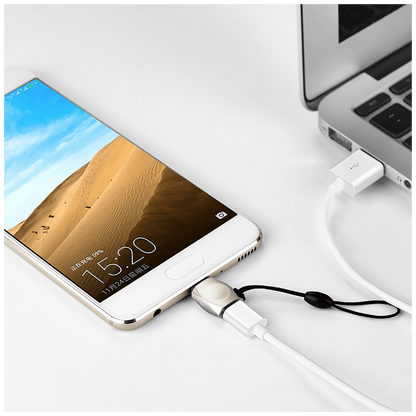 hoco. Adapter USB type C / Micro USB, OTG - UA8 Type C to Micro USB