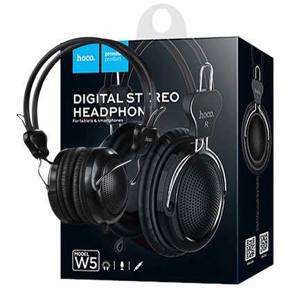 hoco. Slušalice sa mikrofonom, 3.5 mm, dužina kabela 1.2 met. - W5 Manno Headphones MIC